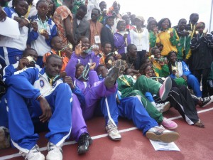 Athletes and officials savour the goodness of victory 