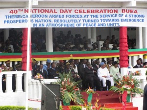 Governor Bernard Okalia Bilai of South West Region Celebrate National Day in Buea