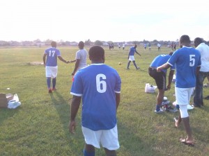 The Rogan Kings playing the Houston Indomitable Lions