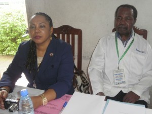 Francis Lawrence Biaka & Mrs Francisca Biaka, Administrators of the St Veronica Medical Centre, SVMC, Buea, Cameroon