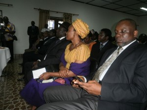 Guests at the opening of the Cameroon Leadership Academy