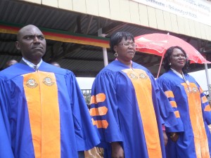 3 of the 12 PhD graduates of the UB 17th Convocation Ceremony  