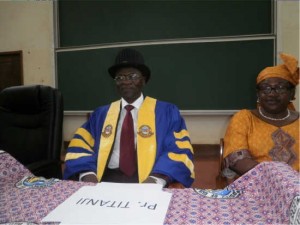 Prof Titanji, guess of honour & Prof Joyce Bayande Endeley of UB 