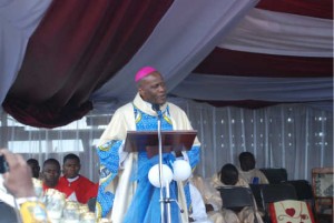 Mgr. Immanuel Bushu, Bihop of Buea diocese.