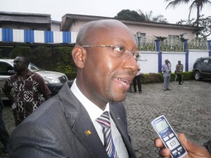 Kwemain briefs the press after the maiden edition of Cameroon Leadership Academy