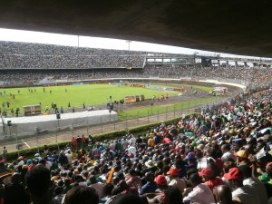 YaoundeAhmadou Ahidjo stadium currently undergoing repairs to welcome more fans while being safe too