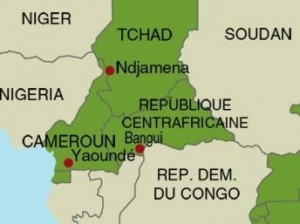 La frontière entre le Cameroun et la République centrafricaine 