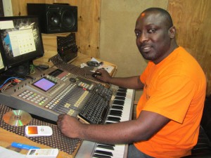 Emile Molindo Ngumbah at M1 Studios, Molyko, Buea
