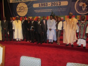 OHADA family pIcture during the 20th anniversary celebration in Yaounde, Cameroon