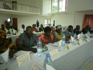 Rumpi Project steering committee members at the 14th session in Mountain Hotel, Buea