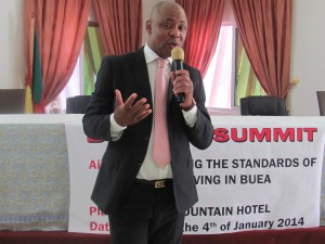 President of Buea - UK Forum, Dr Fred Kemah calls for greater support from Cameroon Diaspora for the country's growth