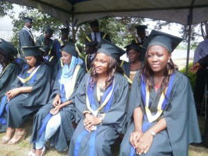 The graduates of EAMAC  look forward to brighter days