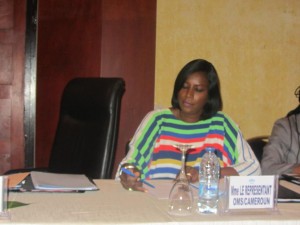 Charlotte Ndiaye, WHO  Representative at Cameroon National Blood Transfusion Program
