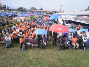 The opening ceremony of the CUIB Entrepreneurial & Academic Fair was a crowdpuller