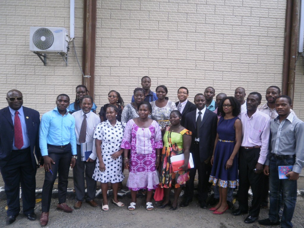Officials of CAMFOMEDICS and their Cameroonian counterparts in a family pic after weeklong training workshop