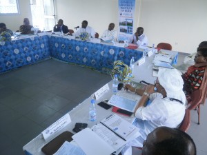 CUIB's Board of Trustee Members in session at the Wokaka Campus, Buea