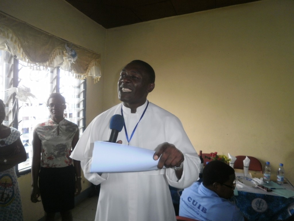 President of CUIB, Rev.Fr George Nkeze - We must foster the good of our children and the community